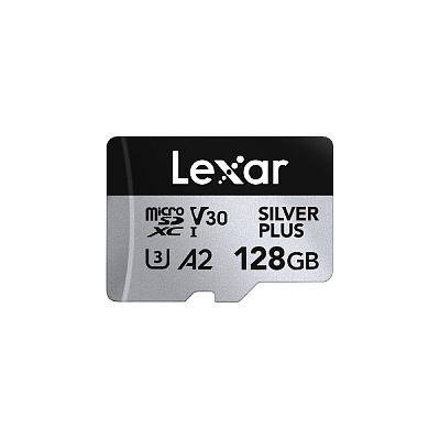 Карта памяти Lexar Professional Silver Plus microSDXC 128GB UHS-I U-3 V30 R205/W150MB/s