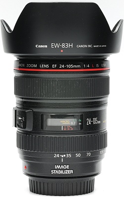 Объектив комиссионный Canon EF 24-105mm f/4L IS USM (б/у, гарантия 14 дней, S/N 4559436)