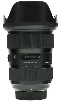 Объектив комиссионный Sigma 24-35mm f/2.0 DG HSM Art Nikon F (б/у, гарантия 14 дней, S/N 51541648)