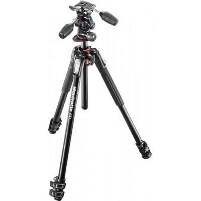 Штатив Manfrotto MK190XPRO3-3W KIT алюминевый