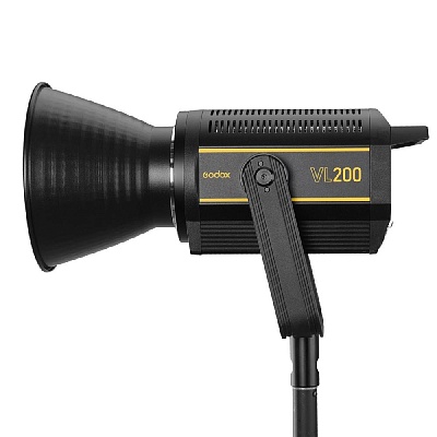 Осветитель Godox VL200 5600K, светодиодный для видео и фотосъемки