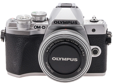 Фотоаппарат комиссионный Olympus OM-D E-M10 Mark III Kit 14-42mm (б/у, гар-я 14 дней, S/N BHXB11396)
