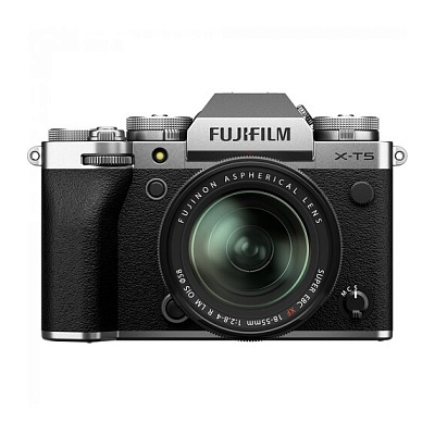 Фотоаппарат беззеркальный Fujifilm X-T5 Kit 18-55mm f/2.8-4.0 OIS Silver