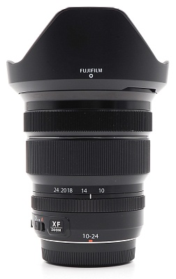 Объектив комиссионный Fujifilm XF 10-24mm f/4 R OIS (б/у,  гарантия 22 мес, S/N 66A10558)