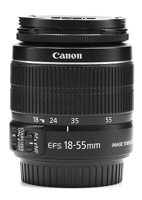 Объектив комиссионный Canon EF-S 18-55mm f/3.5-5.6 IS II (б/у, гарантия 14 дней, S/N 8736023976)