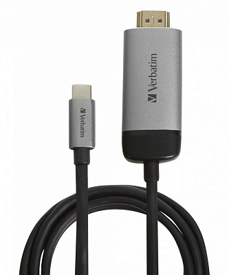 Кабель Verbatim USB-C/HDMI U3.1 G1/HDMI, 1.5m