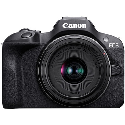 Фотоаппарат беззеркальный Canon EOS R100 Kit RF-S 18-45mm IS STM