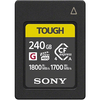 Карта памяти Sony Tough CFexpress 4.0 Type А 240GB R1800/W1700MB/s (CEA-G240T)
