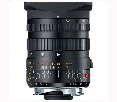 Объектив Leica Tri-Elmar-M 16-18-21mm f/4 ASPH, черный, анодированный