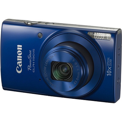 Фотоаппарат Canon IXUS 190 HS Blue (20Mp/10x/HD/Wi-Fi)