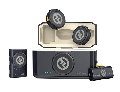 Микрофон Hollyland Lark M2 Mini Combo беспроводной 3.5mm/USB-C