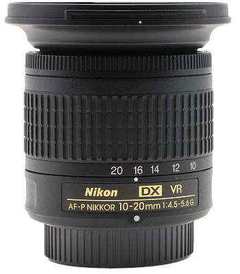 Объектив комиссионный Nikon 10-20mm f/4.5-5.6G VR AF-P DX (б/у, гарантия 14 дней, S/N 287177) 