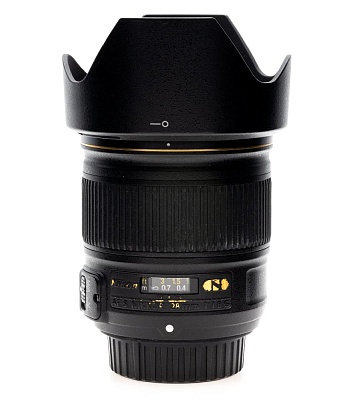 Объектив комиссионный Nikon 28mm f/1.8G AF-S Nikkor (б/у, гарантия 14 дней, S/N 226078)