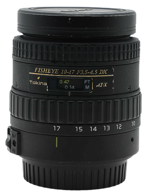 Объектив комиссионный Tokina AT-X 10-17mm f/3.5-4.5 Canon EF-S (б/у, гарантия 14 дней, S/N 7824853)