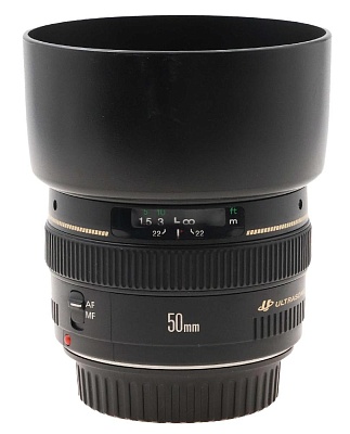 Объектив комиссионный Canon EF 50mm f/1.4 USM (б/у гарантия 14 дней S/N 9704551)