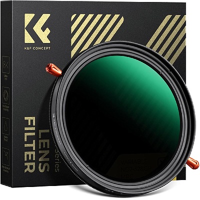 Светофильтр K&F Concept Nano-X NDX MRC Variable ND2-32 CPL 67mm нейтральный/поляризационный