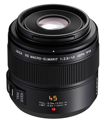 Объектив Panasonic Lumix Leica DG 45mm F/2.8 Macro (H-ES045E) Micro 4/3