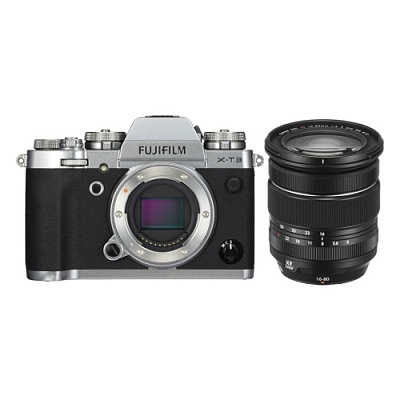 Фотоаппарат беззеркальный Fujifilm X-T3 Kit 16-80mm f/4 OIS WR Silver