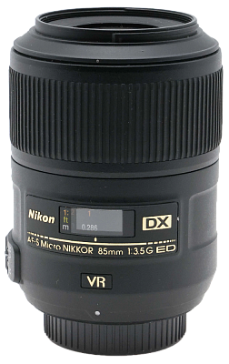 Объектив комиссионный Nikon 85mm f/3.5G ED VR DX AF-S Micro (б/у, гарантия 14 дней, S/N 2086554)