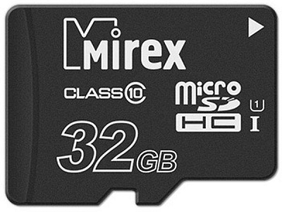Карта памяти Mirex microSDHC 32GB UHS-I R104/W45MB/s (13613-ADSUHS32)