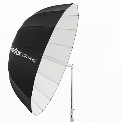 Зонт параболический Godox UB-165W Белый /Черный 165см