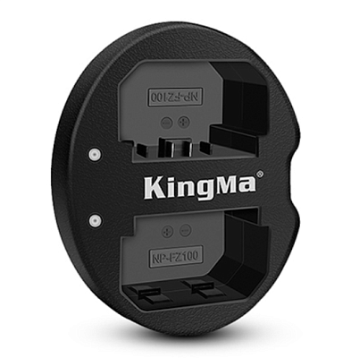 Зарядное устройство KingMa BM015-FZ100, для двух аккумуляторов Sony NP-FZ100