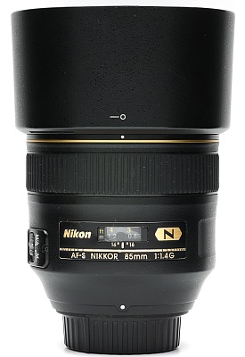 Объектив комиссионный Nikon 85mm f/1.4G AF-S Nikkor (б/у, гарантия 14 дней, S/N 280266)