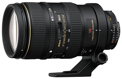 Объектив Nikon 80-400mm f/4.5-5.6D ED VR AF Zoom-Nikkor