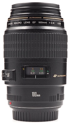 Объектив комиссионный Canon EF 100mm f/2.8 Macro USM (б/у, гарантия 14 дней, S/N 38806182)