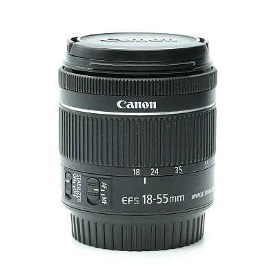 Объектив комиссионный Canon EF-S 18-55mm f/4-5.6 IS STM (б/у, гарантия 14 дней, S/N 4552004498)
