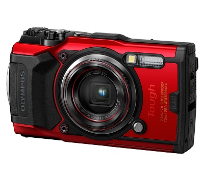 Фотоаппарат Olympus Tough TG-6 Red (12Mp/4x/4K/Wi-Fi)
