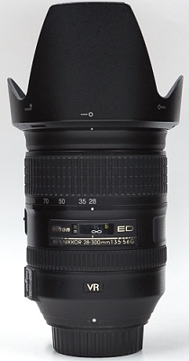 Объектив комиссионный Nikon 28-300mm f/3.5-5.6G ED VR AF-S (б/у, гарантия 14 дней, S/N 52160230)