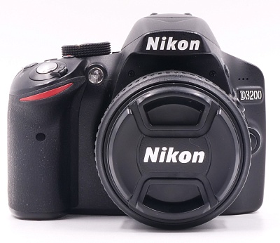 Фотоаппарат комиссионный Nikon D3200 Kit 18-55mm f/3.5-5.6 VR (б/у, гарантия 14 дней, S/N 7169914) 