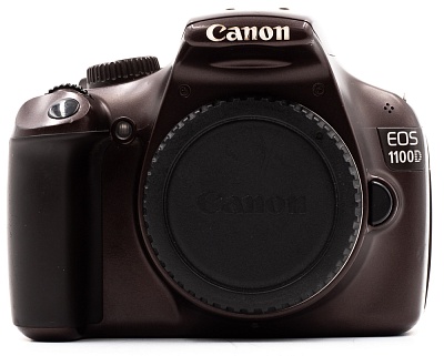 Фотоаппарат комиссионный Canon EOS 1100D body brown (б/у, гарантия 14 дней, S/N стерт) 