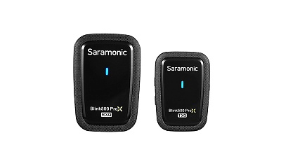 Микрофон Saramonic Blink500 ProX Q10 (TX+RX), беспроводной, всенаправленный, 3.5mm