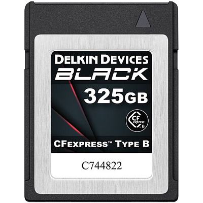 Комплект Delkin Black CFexpress Type B 325GB R1725/W1530MB/s + картридер (DCFXB325R56)
