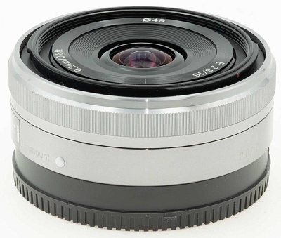 Объектив комиссионный Sony 16mm f/2.8 E (SEL16F28) (б/у, гарантия 14 дней, S/N 0608049)