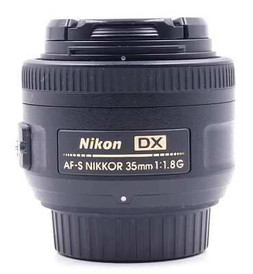 Объектив комиссионный Nikon 35mm f/1.8G AF-S DX Nikkor (б/у, гарантия 14 дней, S/N 2737488)