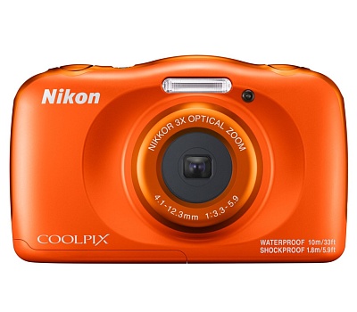 Фотоаппарат Nikon Coolpix W150 Orange Backpack kit (13.2Mp/4x/FullHD/Wi-Fi/BT)