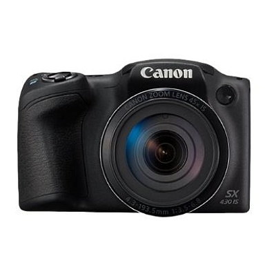 Фотоаппарат Canon PowerShot SX430 IS Black (20.5Mp/45x/HD/Wi-Fi)