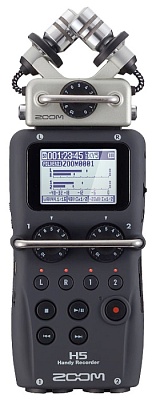 Портативный аудио рекордер Zoom H5, сменные микрофоны