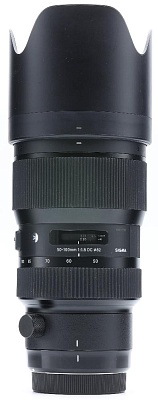 Объектив комиссионный Sigma 50-100mm f/1.8 DС HSM Art Canon EF-S (б/у, гарантия до 05.09.2023)