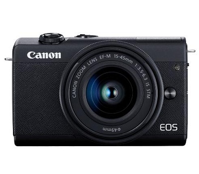 Фотоаппарат беззеркальный Canon EOS M200 Kit 15-45mm IS STM Black