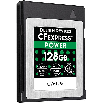Аренда карты памяти Delkin CFexpress 128GB (DCFX1-128) R1600/W600