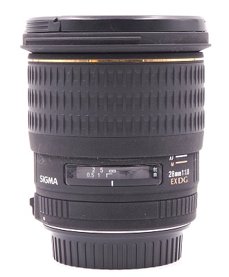 Объектив комиссионный Sigma 28mm 1.8 EX DG for Canon (б/у, гарантия 14 дней, S/N3023196)