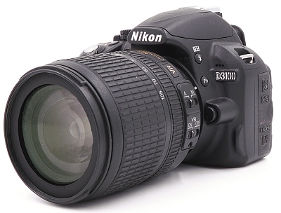 Фотоаппарат комиссионный Nikon D3100 kit 18-105mm VR (б/у, гарантия 14 дней, S/N7814581) 