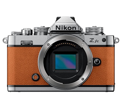 Фотоаппарат беззеркальный Nikon Z fc Body Серебро/янтарно-коричневый