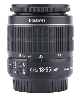 Объектив комиссионный Canon EF-S 18-55mm f/3.5-5.6 IS II (б/у, гарантия 14 дней, S/N 90336539857)