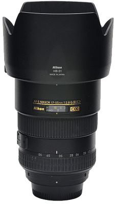 Объектив комиссионный Nikon 17-55mm f/2.8G ED-IF AF-S DX (б/у, гарантия 14 дней, S/N 397293)