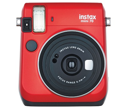 Подарочный набор Fujifilm Instax Mini 70, Red (фотоаппарат, пленка, альбом)
